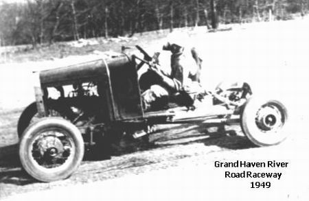 Grand Haven River Road Jalopy Track - 1949 FROM JERRY
